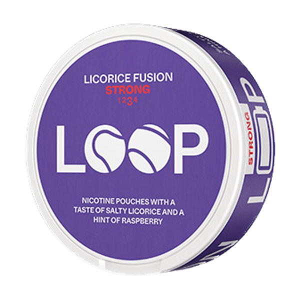 Saszetki nikotynowe LOOP Licorice Fusion Strong