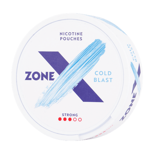 Saszetki nikotynowe ZoneX Cold Blast Strong