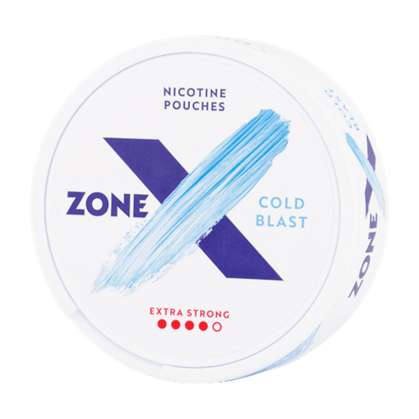 Nikotinové sáčky ZoneX Cold Blast Extra Strong