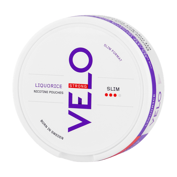 VELO Liquorice Strong Slim nikotiinipussit