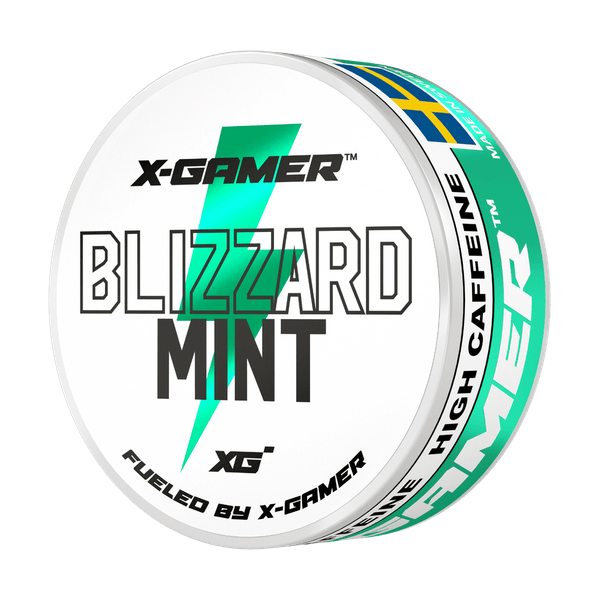 Saszetki nikotynowe X-Gamer Blizzard Mint