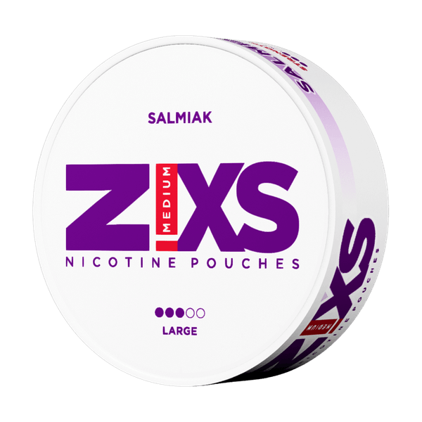 Pouches de nicotina ZIXS Salmiak Slim