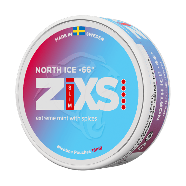 ZIXS North Ice 66 nicotine pouches