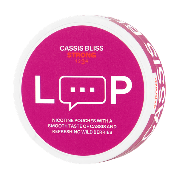 Saszetki nikotynowe LOOP Cassis Bliss Strong