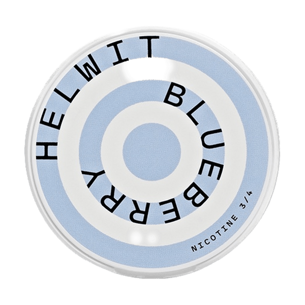 Helwit Blueberry Slim nicotine pouches