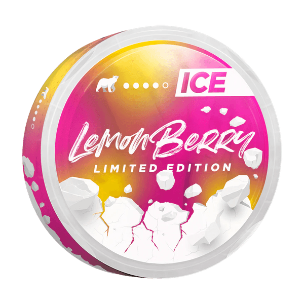 ICE Lemon Berry Strong nicotine pouches