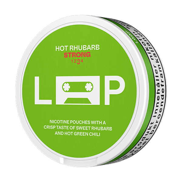 Saszetki nikotynowe LOOP Hot Rhubarb Strong