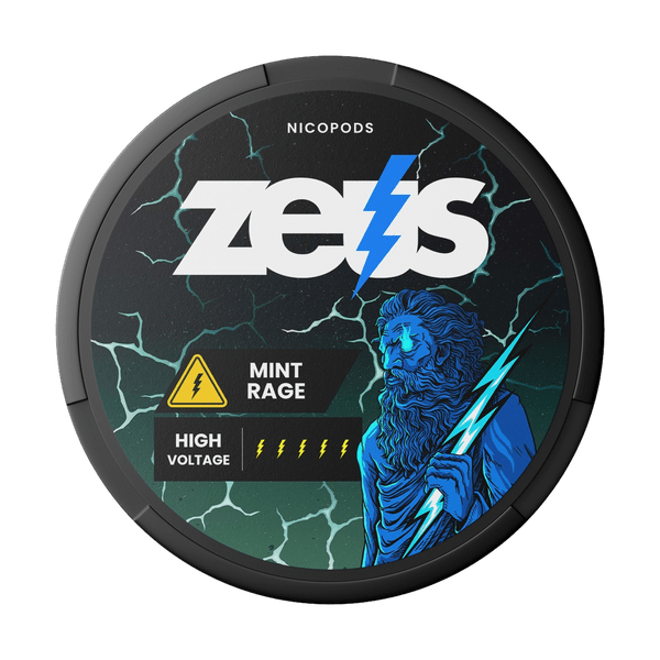 Saszetki nikotynowe Zeus Mint Rage Strong