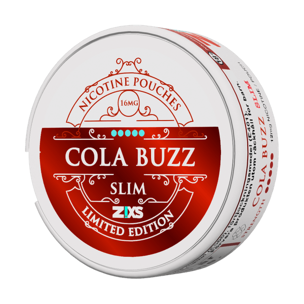 Pouches de nicotina ZIXS Cola Buzz