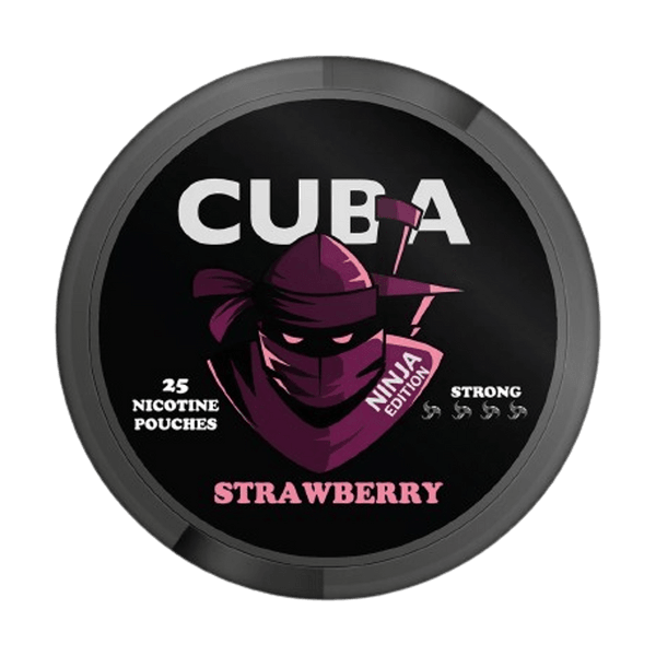 Saszetki nikotynowe CUBA Ninja Strawberry