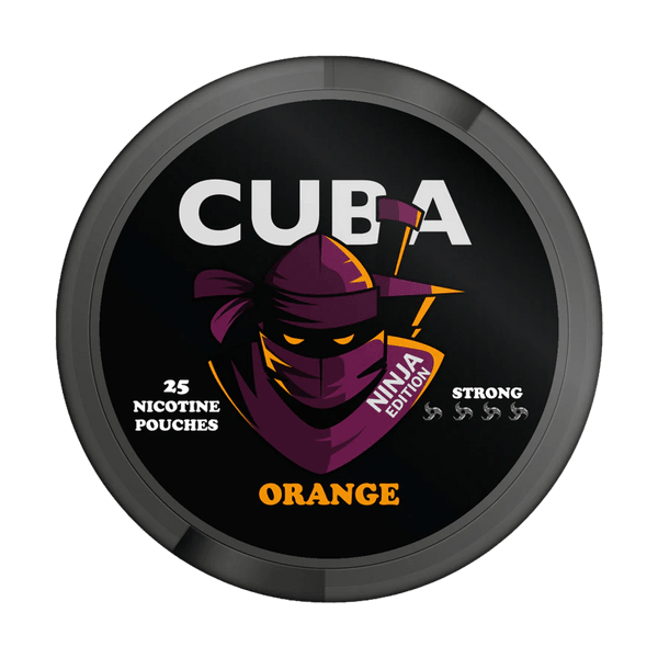 Saszetki nikotynowe CUBA Ninja Orange