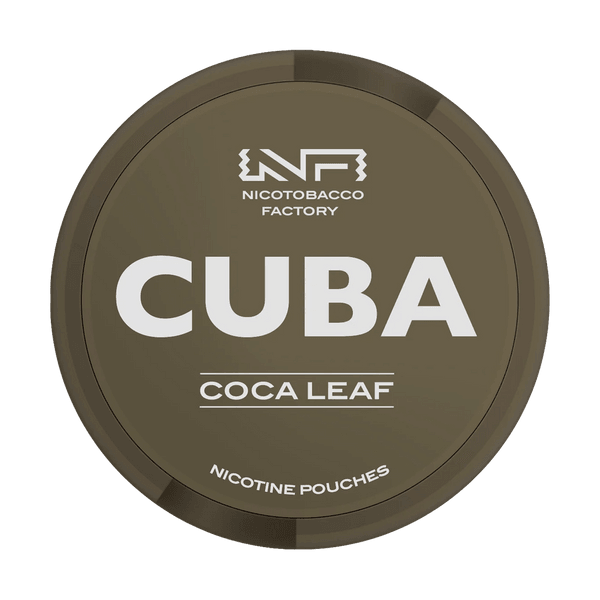 Saszetki nikotynowe CUBA Coca Leaf