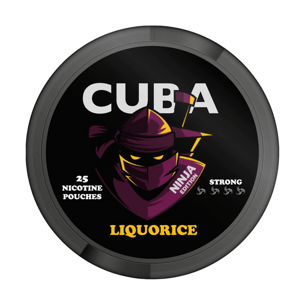 Saszetki nikotynowe CUBA Ninja Liquorice