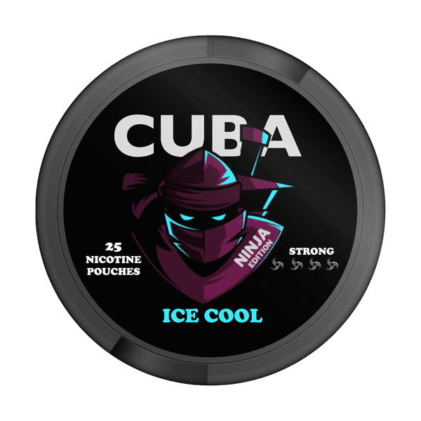 Saszetki nikotynowe CUBA Ninja Ice Cool