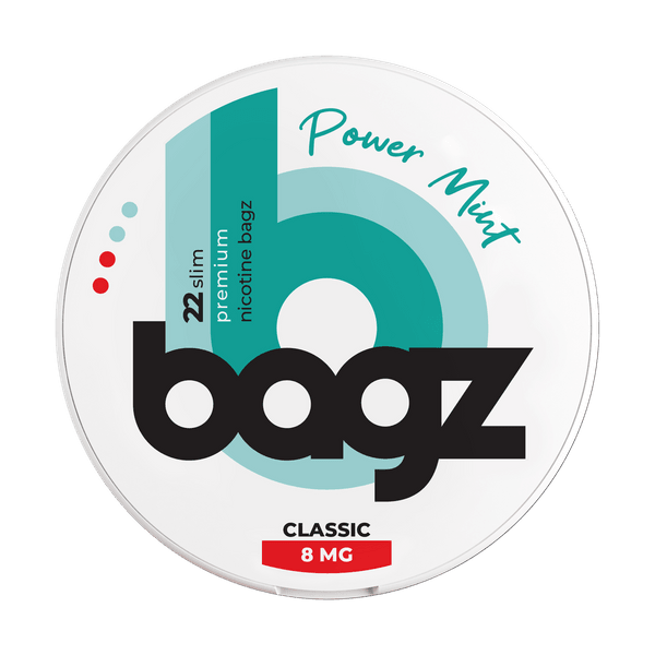 Saszetki nikotynowe Bagz Bagz Power Mint 8mg