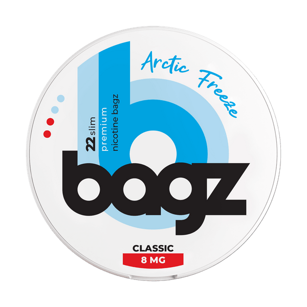 Saszetki nikotynowe Bagz Bagz Arctic Freeze 8mg