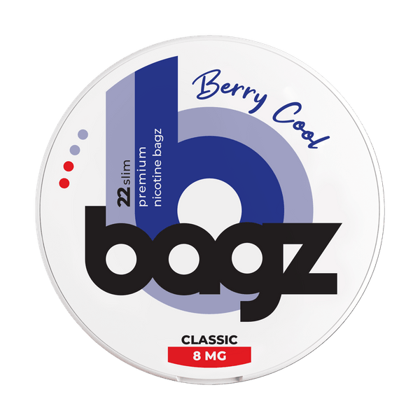 Saszetki nikotynowe Bagz Bagz Berry Cool 8mg