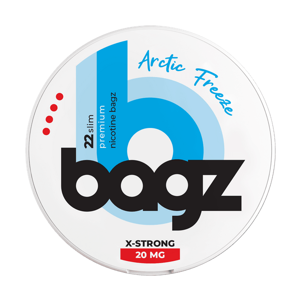 Saszetki nikotynowe Bagz Bagz Arctic Freeze Max 20mg