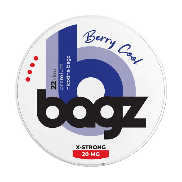 Saszetki nikotynowe Bagz Bagz Berry Cool Max 20mg