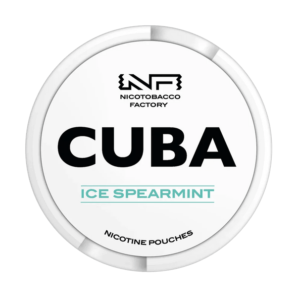 Pouches de nicotina CUBA Ice Spearmint