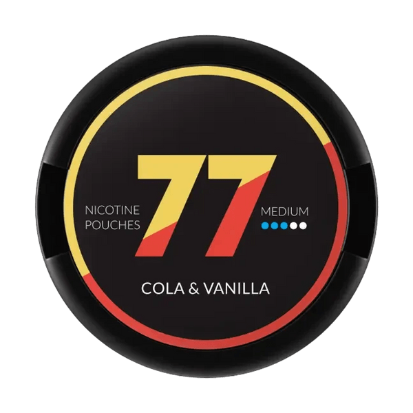 Saszetki nikotynowe 77 77 Cola & Vanilla Medium