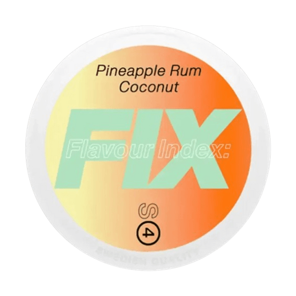 Saszetki nikotynowe Fix Fix Pineapple Rum Coconut 14mg