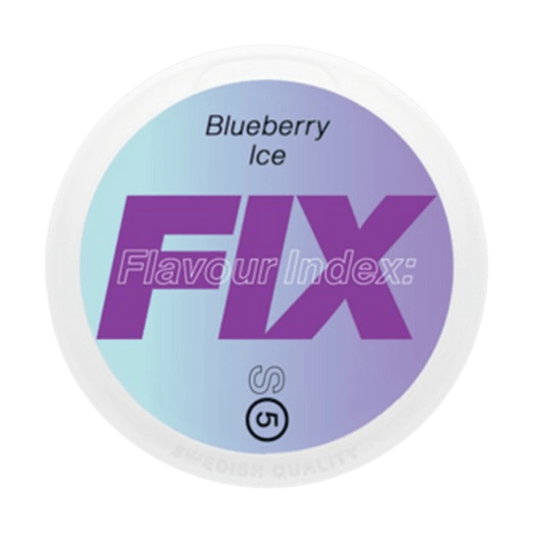 Fix Blueberry Ice S5 nicotine pouches