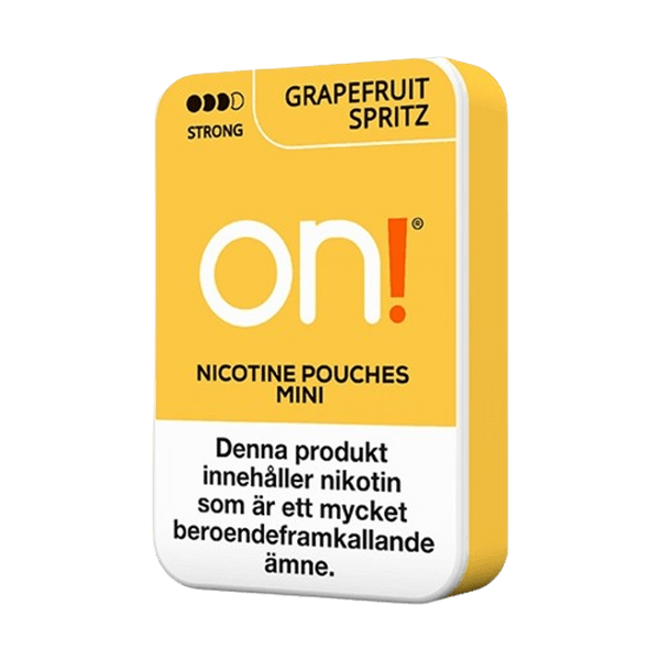 Saszetki nikotynowe on! On! Grapefruit Spritz 19mg