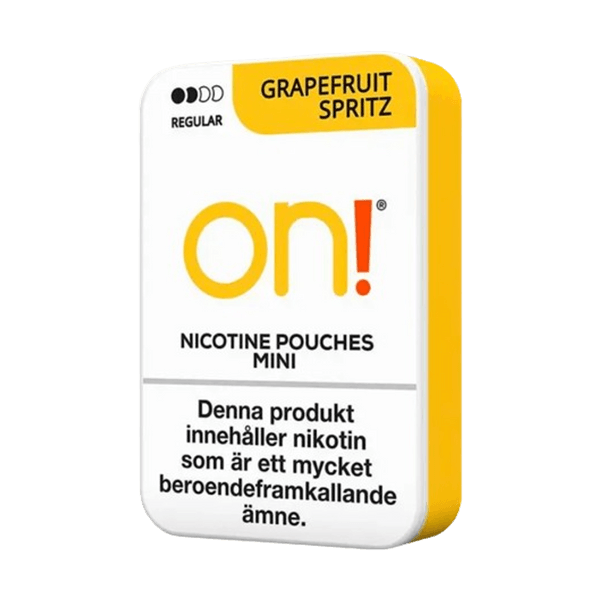 Saszetki nikotynowe on! On! Grapefruit Spritz 9mg