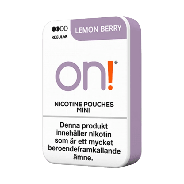 on! Lemon Berry 9mg nikotino maišeliai