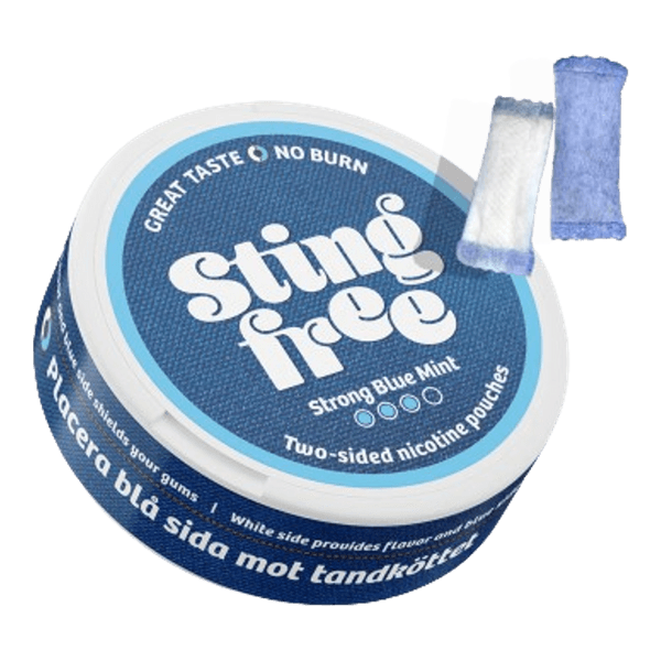 STING FREE Strong Blue Mint Snus