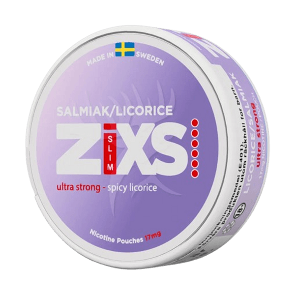 Saszetki nikotynowe ZIXS ZIXS Salmiak Ultra Strong