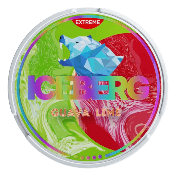 Pouches de nicotina ICEBERG Guava Lime Extreme