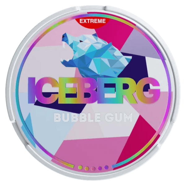 Saszetki nikotynowe ICEBERG ICEBERG Bubble Gum Extra Strong