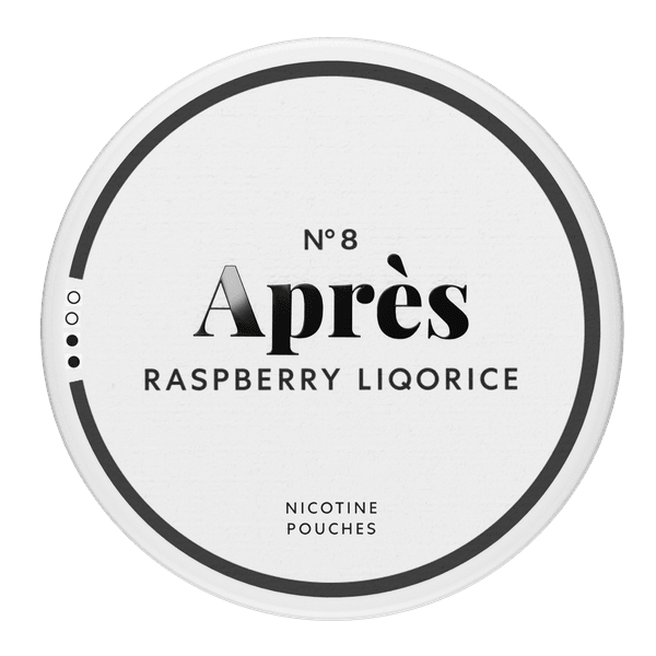 Saszetki nikotynowe Après Après Raspberry Liqorice Extra Strong