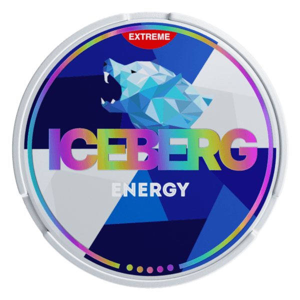 ICEBERG Energy Extreme nikotino maišeliai