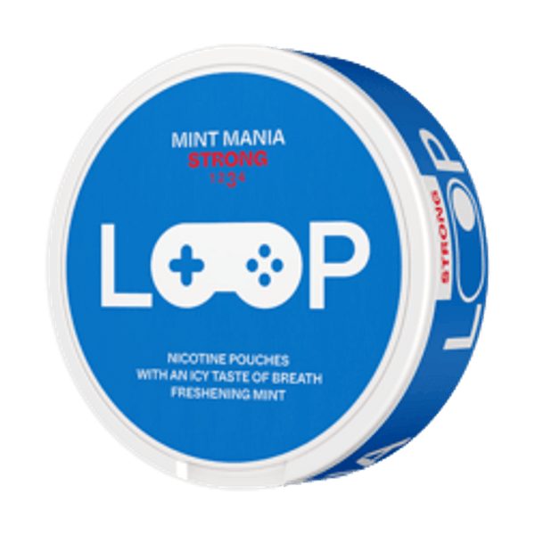 Saszetki nikotynowe LOOP Mint Mania Strong