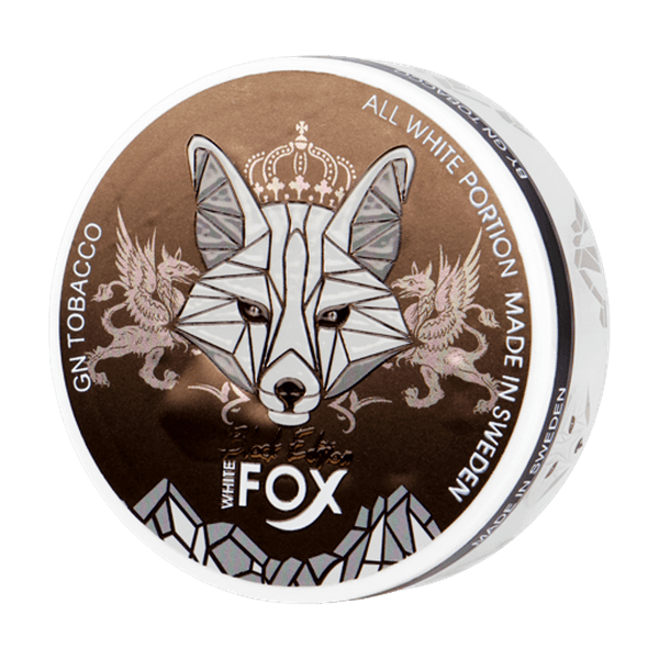 Pouches de nicotina WHITE FOX Black Edition